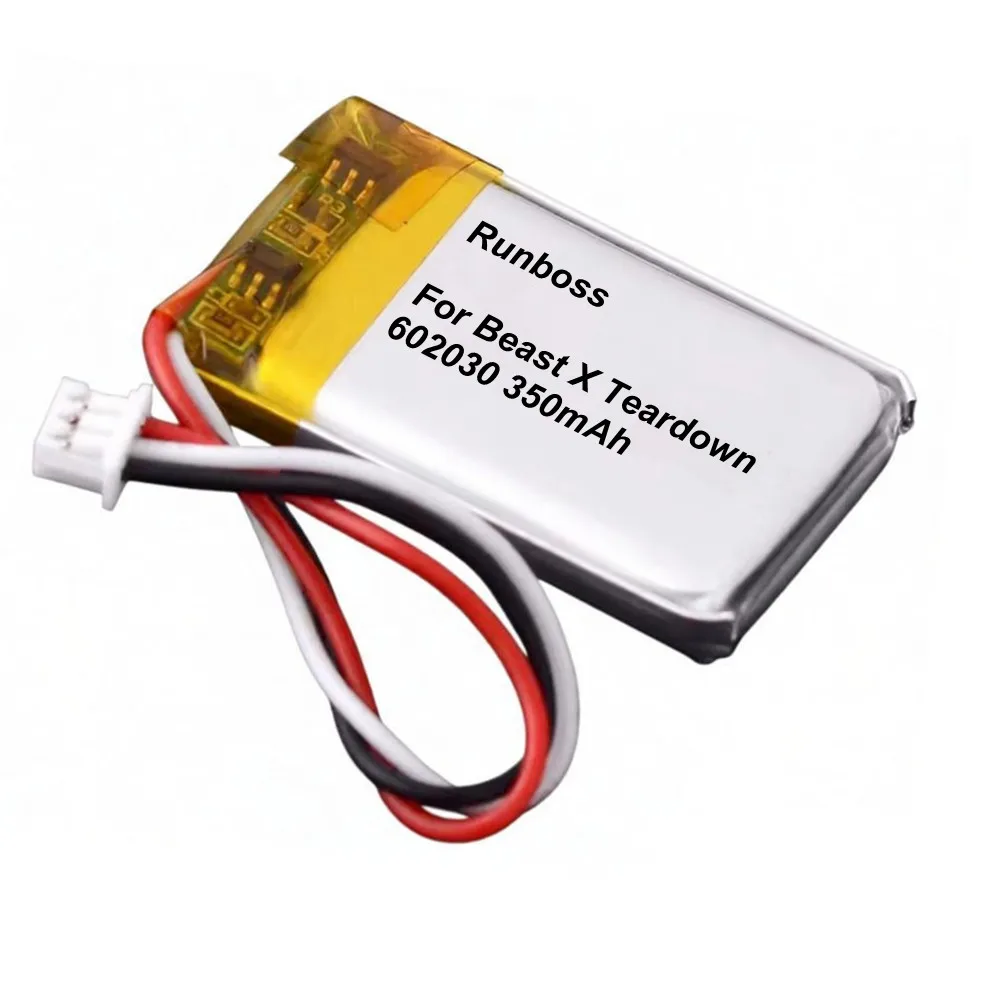 New Rechargeable Replacement Battery For Wlmouse Beast X Mini / Teardown Magnesium Wireless Gaming Mouse