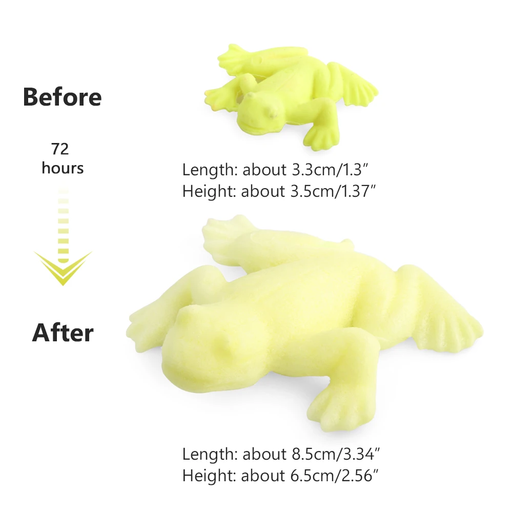 10/20/50 قطعة تنمو في الماء السائبة تضخم البحر مخلوق الديناصورات الأرض الحيوان أنواع مختلفة التوسع لعبة ألعاب سحرية ملونة