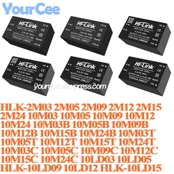 HLK-10M05 HLK-10M12 HLK-2M12 HLK-2M09 HLK-2M05 2M03 AC-DC Power Module Mini Isolation Switch Power Supply Module 220v to 12V/5V