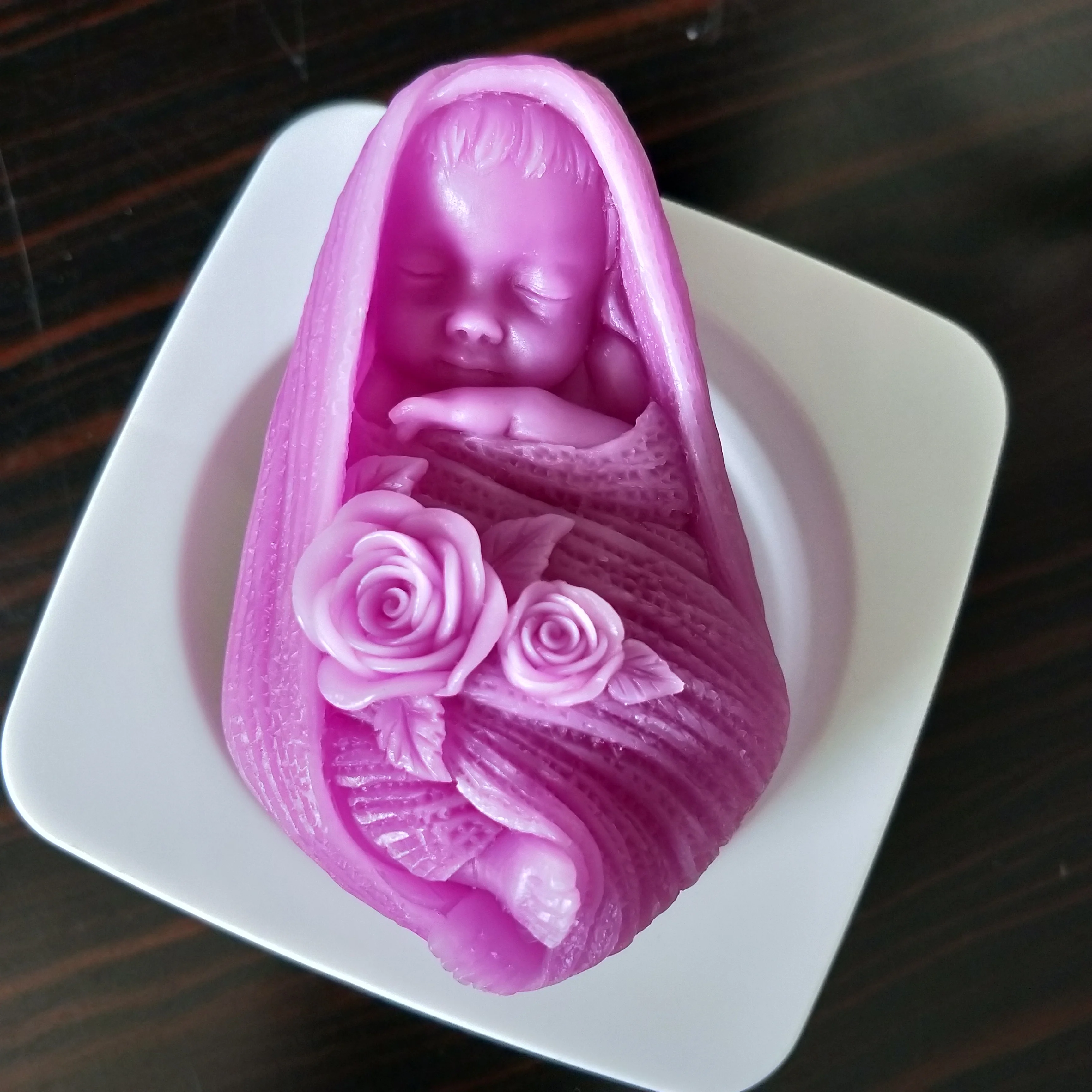 3D Flower Silicone Mold for Soap, Handmade Cake Decoration, DIY Mold, Aroma Mould, Soap Moulds, Cake Tools, Resin Clay Molds