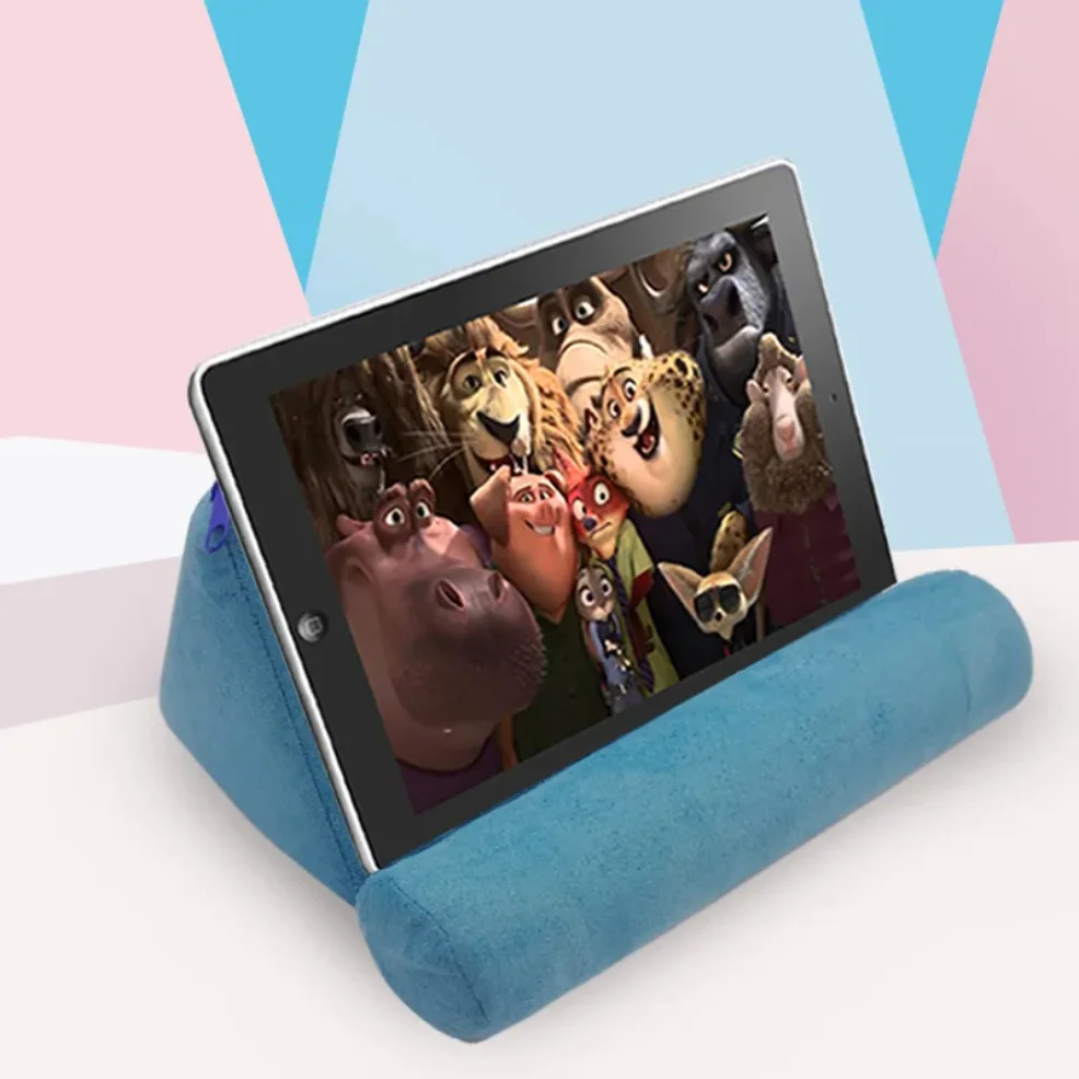 

Pillow Stand Phone Bracket Lightweight Tablet Read Holder Foam Lap Rest Cushion For IPad Phone Reading Watching TV Bracket