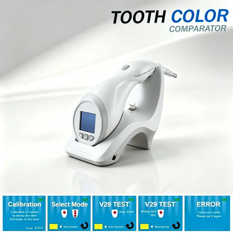 Teeth Whitening Shade Guide - JUMTOP Dental Digital Shade Guide Photoelectric