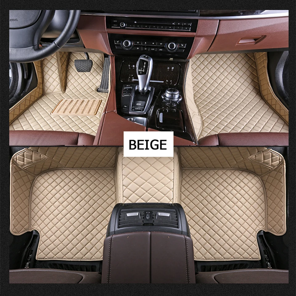 

KAHOOL Custom Car Floor Mats For Ford Mondeo MK5 Fusion 2014 2015 2016-2021 2022 2023 Auto Carpets Foot Coche Accessorie