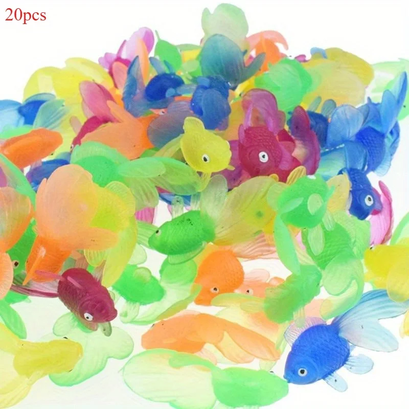 20 teile/satz Zufällige Farbe Aquarium Dekorationen Aquarium Zubehör Kleine Fische Aquarium Zubehör