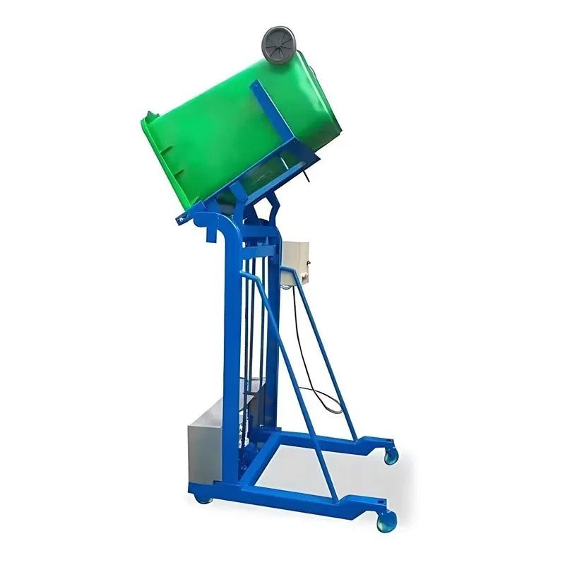 

Factory Price Trash Bin Lifter Hydraulic Vertical Elevator 120L/240L Garbage Bin Hoist for Food Plastic Waste Disposal