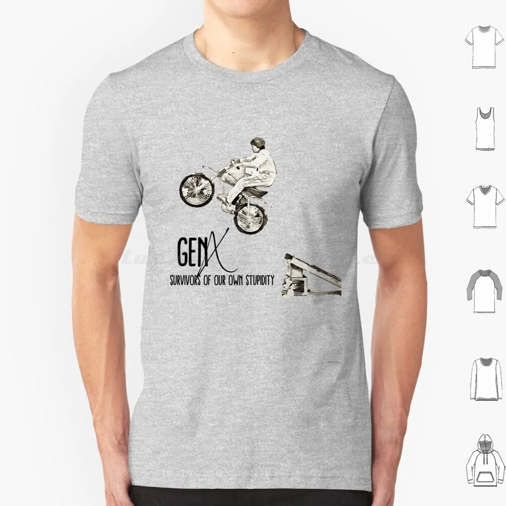 Genx : Survivors Of Our Own Stupidity T Shirt Men Women Kids 6Xl Genx Generation X Genxers 70S 80S Genxjono Genx Jono Nostalgia