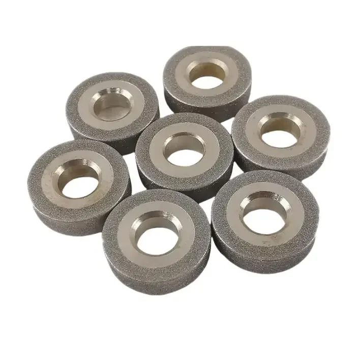 

Electroplated diamond parallel grinding wheel 20 * 8 * 5.5mm 8mm hole hard alloy tungsten steel grinding and polishing wheel