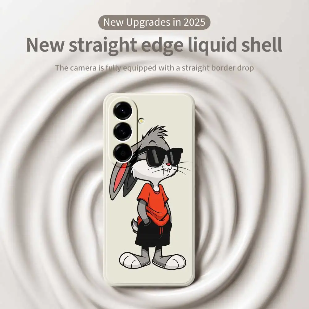 เคสโทรศัพท์ลายกระต่ายเท่ๆ สำหรับ Samsung Galaxy A56 A32 A23 A22 5G A32 A23 4G A55 A54 A53 A52 A51 A35 A34 A31 A25 A24 แบบนิ่ม