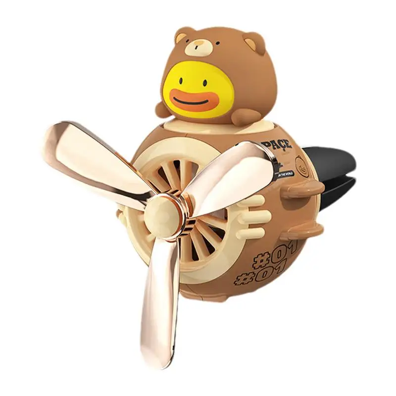 

Силиконовый пропеллер с желтой уткой, автомобильные освежители воздуха, украшения в мультяшной форме, диффузор для ароматерапии, зажим для авто, украшение для духов