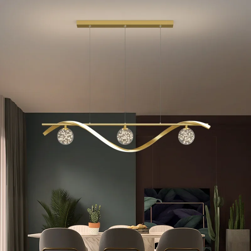 2023 moderne nordische Minimalismus Lampe personal isierte kreative intelligente Glas Kronleuchter Dekoration Salon Kronleuchter