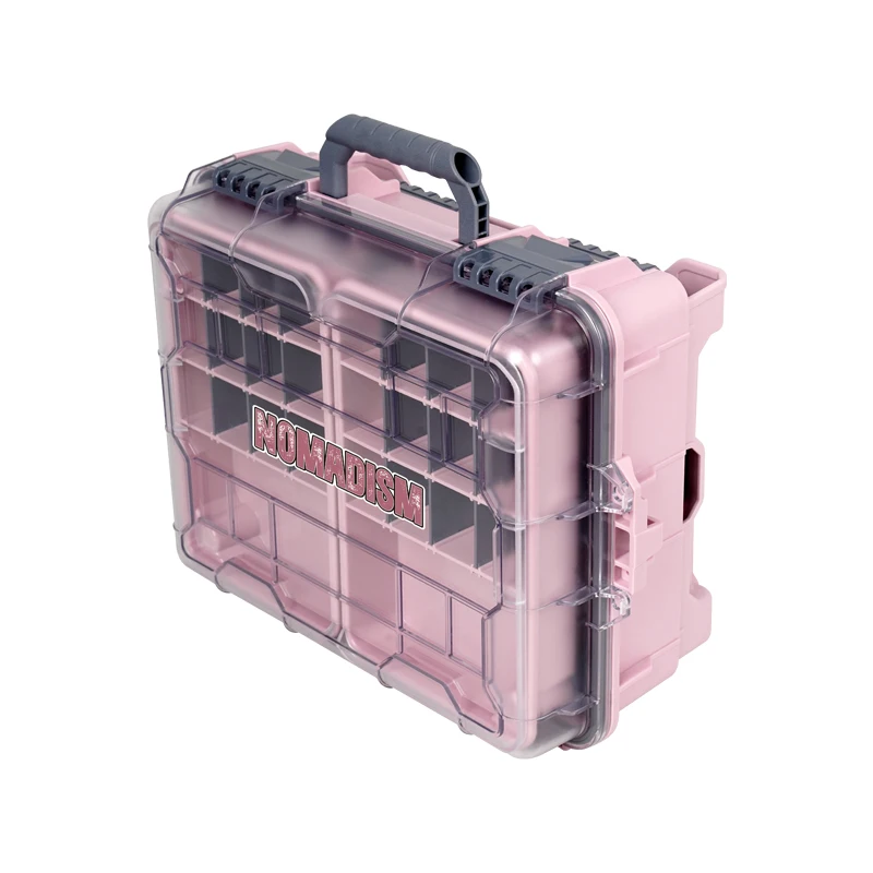 

Professional multifunctional waterproof PP plastic fishing gear box, used for storage and management of fishing gear