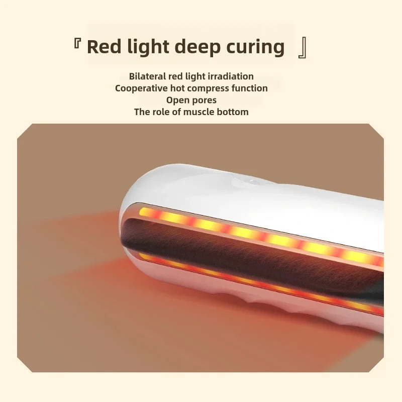 Red Light Electric Intelligent Needle Stone Scraping Board Heating And Stretching Facial Meridian Board Universal Massage Instru