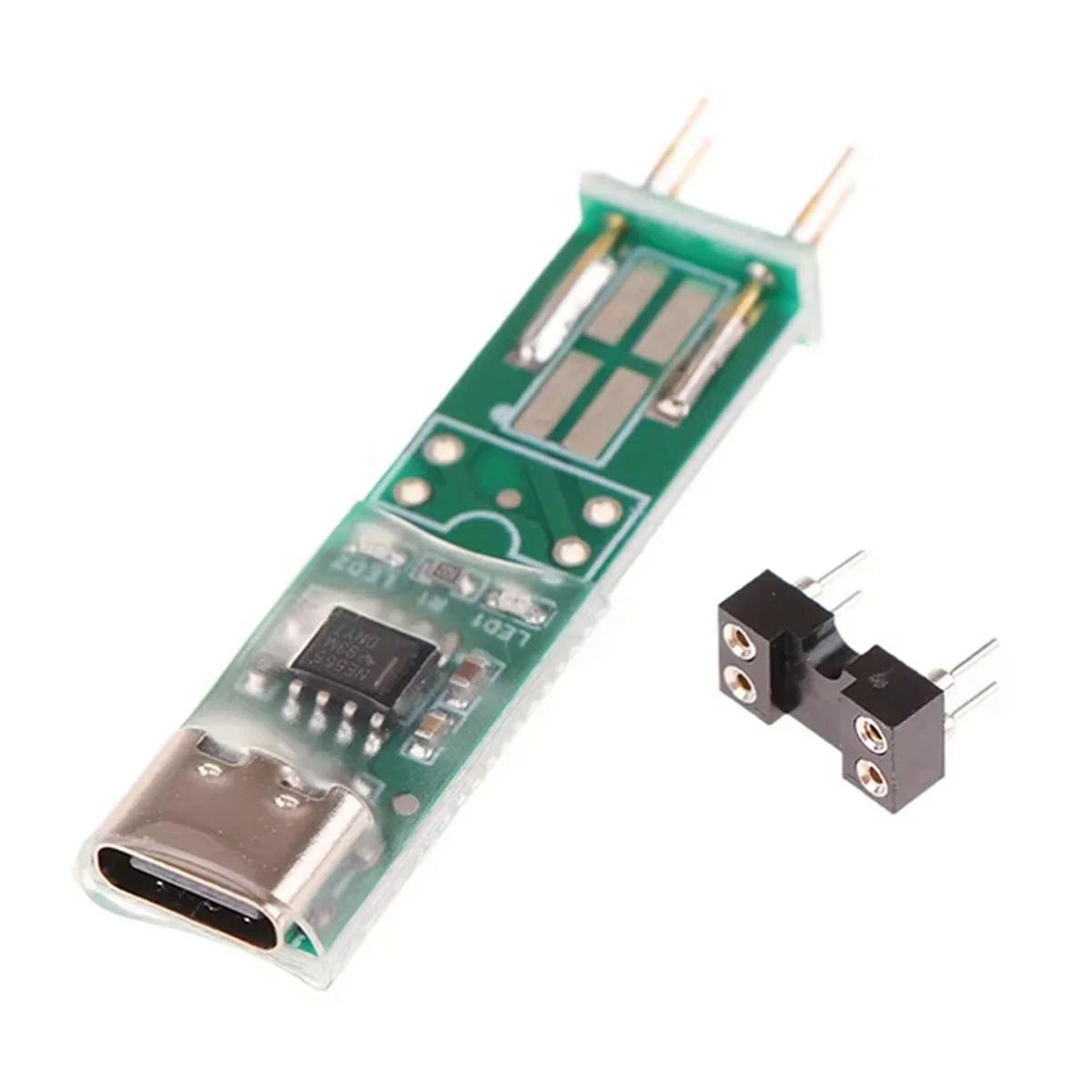 T581C- Optocoupler Tester Online Test Detection Tool for Electronic Repair Special 4 Pin Optocoupler Test PCB Repair Green