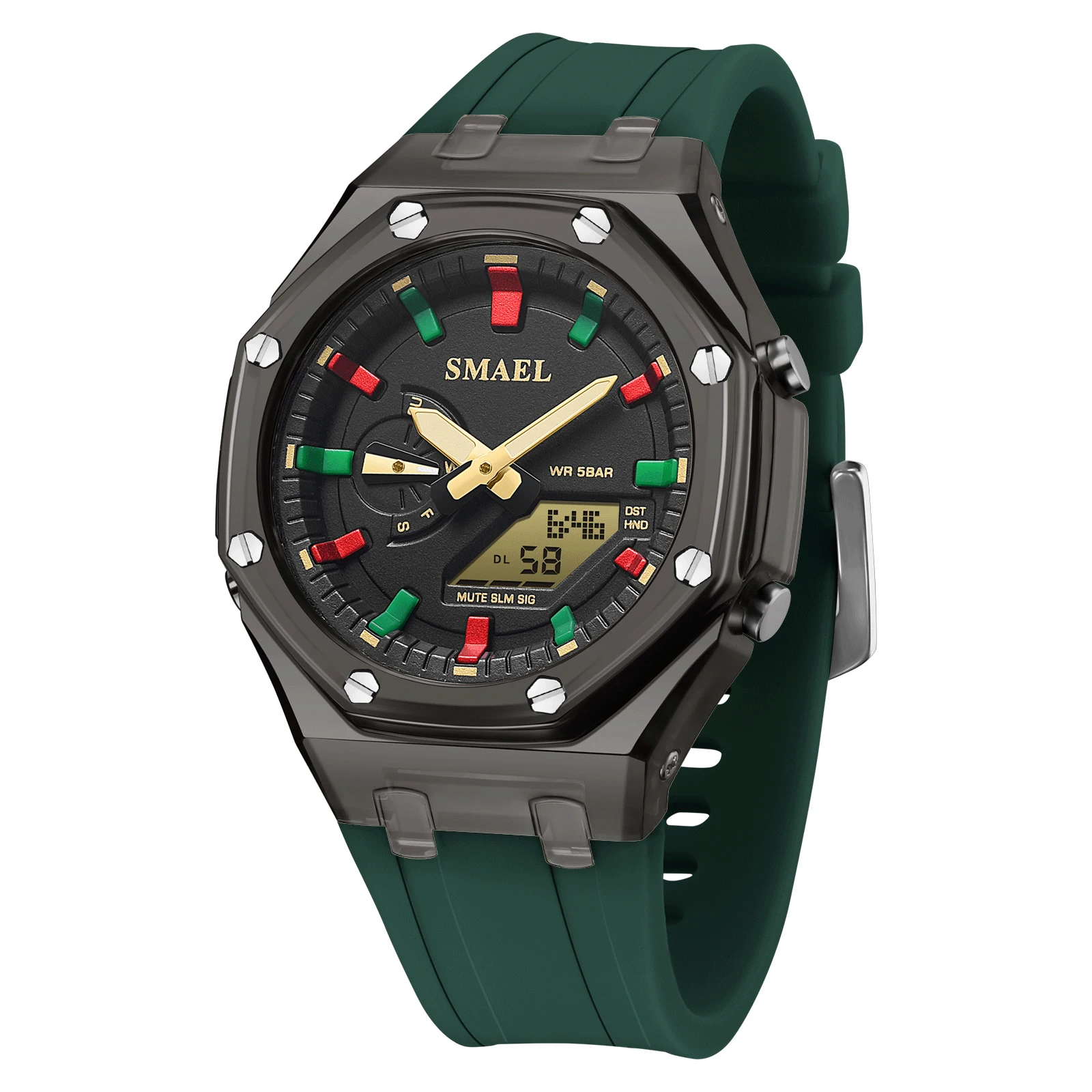 SMAEL 8088 Waterproof Quartz Digital Watches Sport Watch For Men