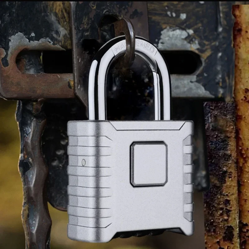 4-Digit Number Combination Padlock Waterproof Strong Hardened Suitable for Indoor Outdoor Fence Door Sturdy Password Code Locks