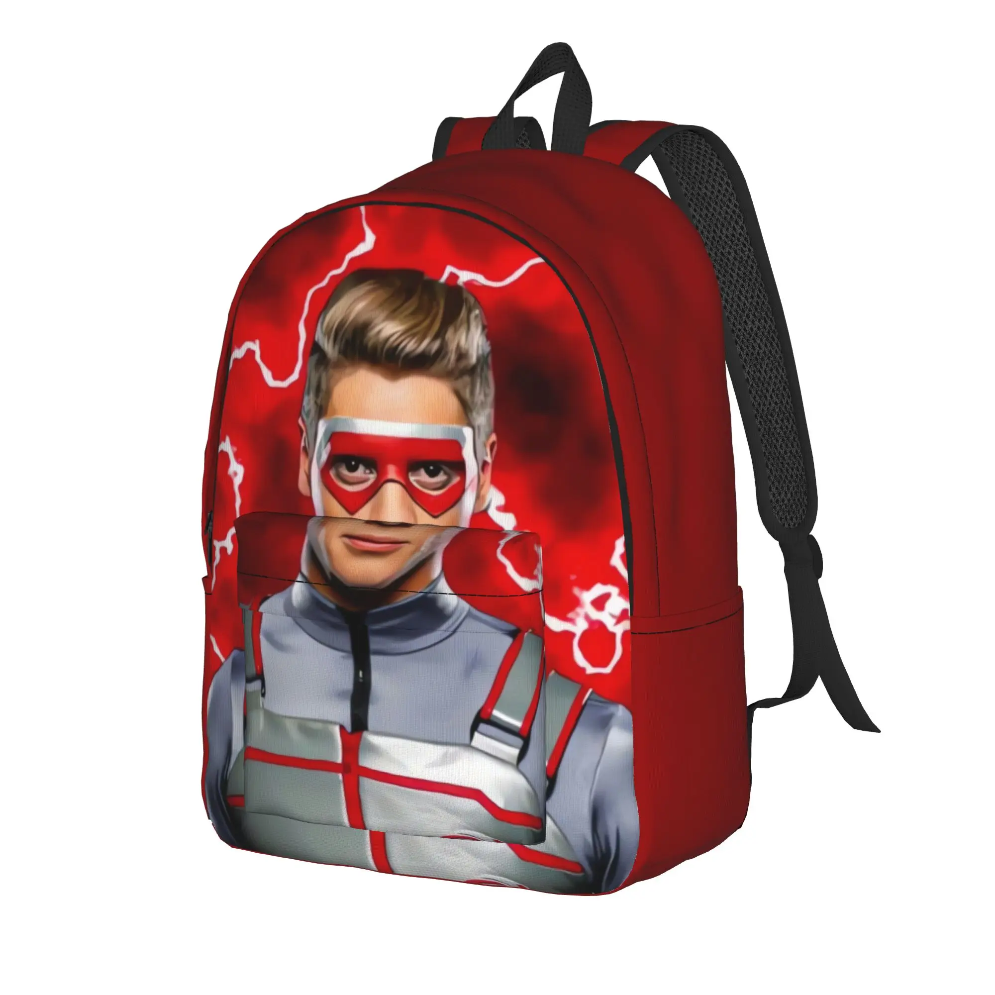 Henry Danger Secret Identities Backpack  Teen Polyester Travel Backpacks Big Cute School Bags Rucksack