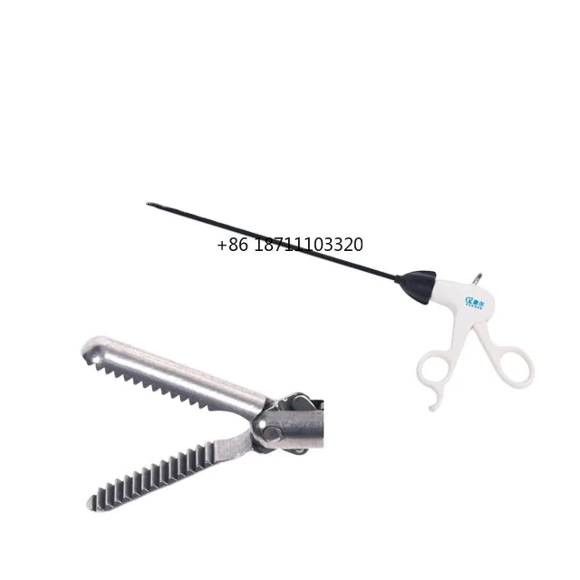 

China Laparoscpic surgical single use Double Action Wave Grasp 5mm X 33/36/45CM