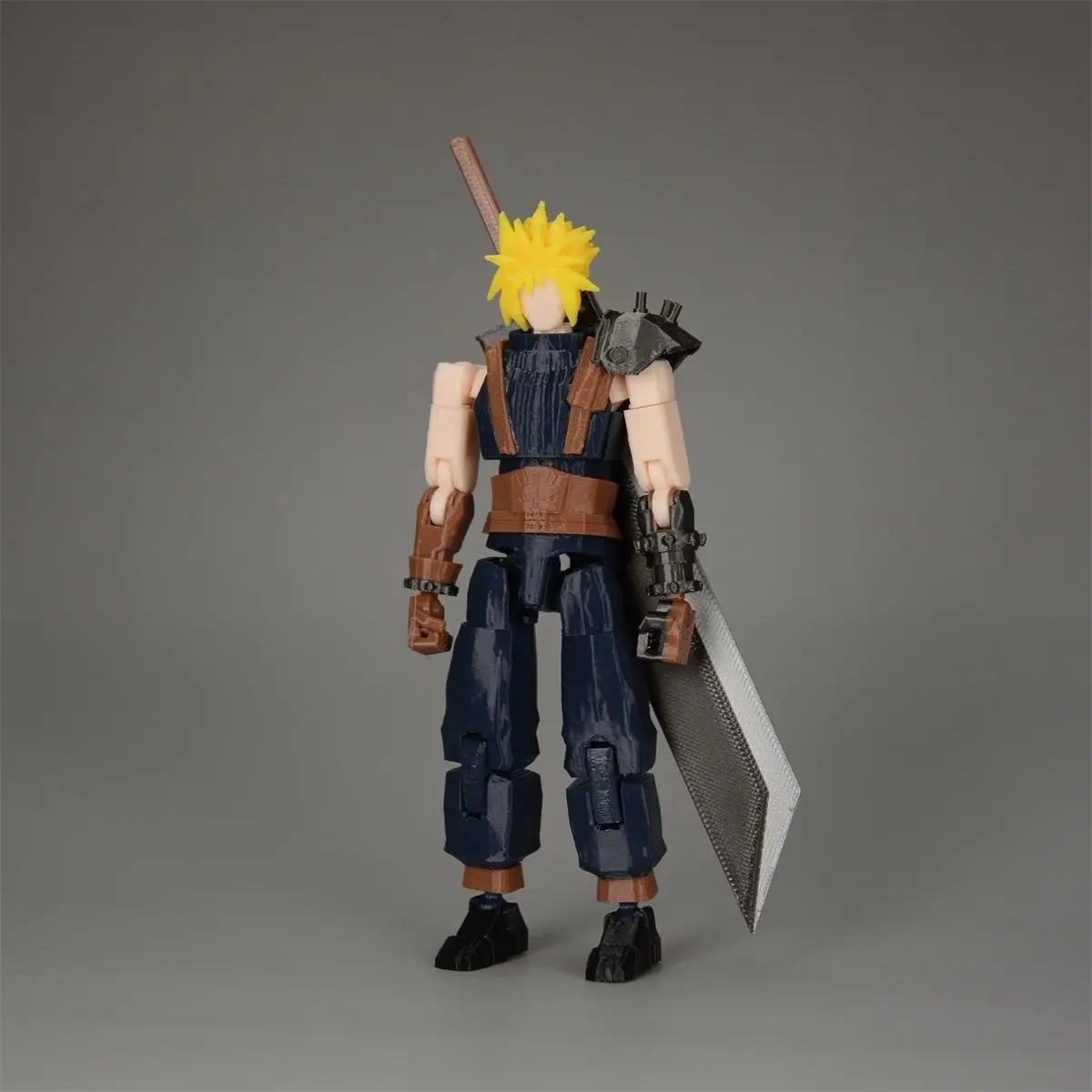 Multi Joint Elemental Game Final Fantasy 7 Claude 13 Mobile Joint 3D Printing Mobile Doll Parent Child Game Toy Handheld