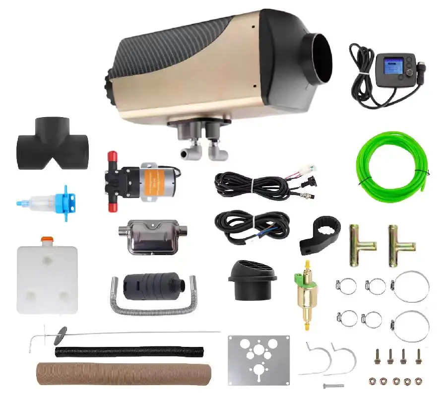 

China Factory Custom Winter Hot 24V 2KW diesel Parking Heater Air Tent Heater RV Car High Power 5000w diesel Heater