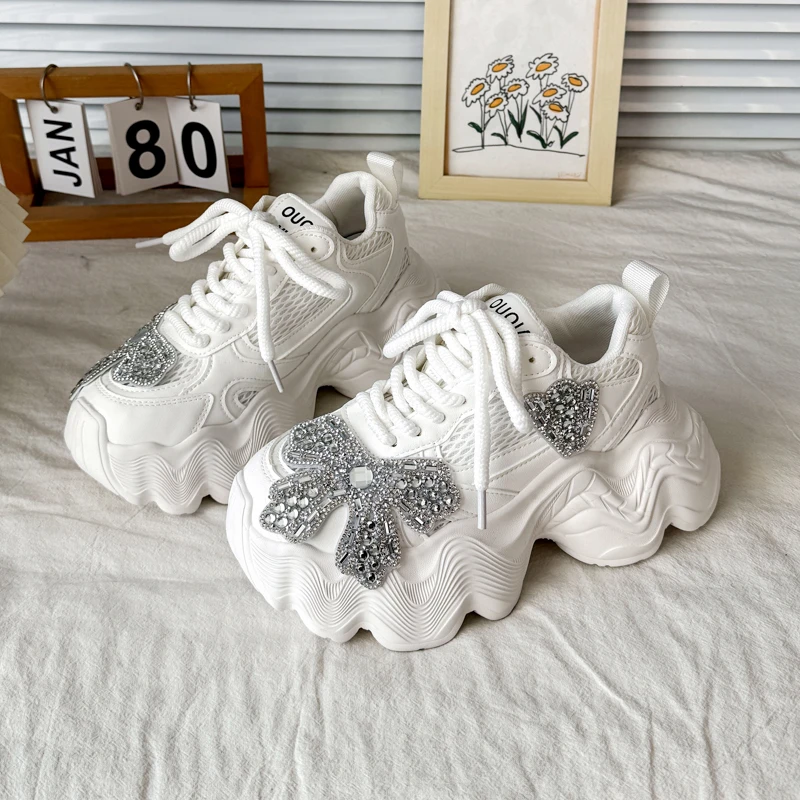 Mesh Rhinestone Wom… - image