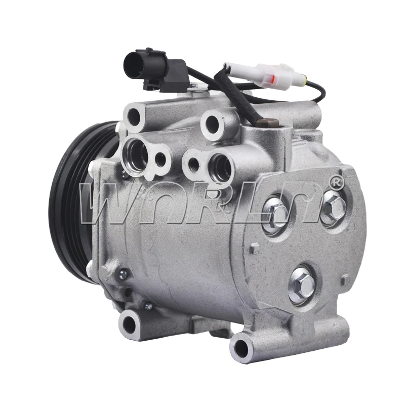 Auto AC Compressor MN189413 MN189414 AKC200A082 4PK Car Air Conditioning Compressor For Mitsubishi EK Wagon 2003-2007 WXMS059