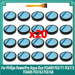 For Philips PowerPro Aqua Duo FC6409 FC6171 FC6172 FC6405 FC6162 FC6168 FC5007 Vacuum Washable Foam Filter Spare For Cleaner Kit