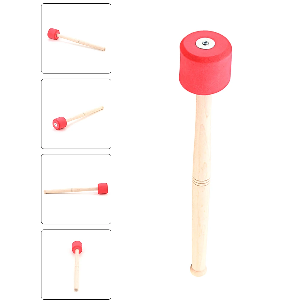 

Drum Hammer Bass Mallets Wooden Snare Sticks Drumsticks Tool Percussion Professional