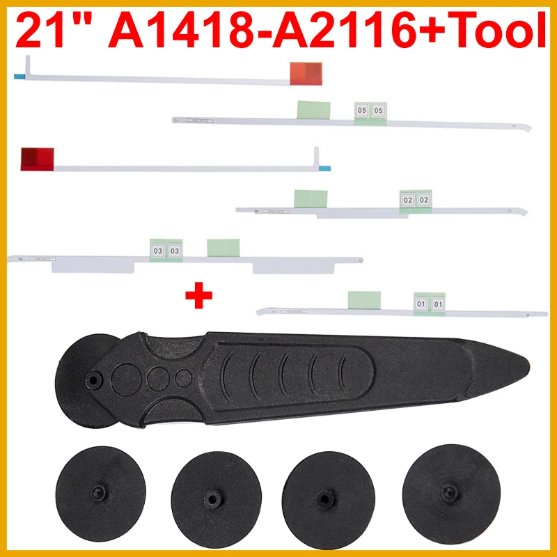 NEW 2026 LCD Display Screen Adhesive Strip Sticker Tape + Opening Tool Kit for Apple iMac 21