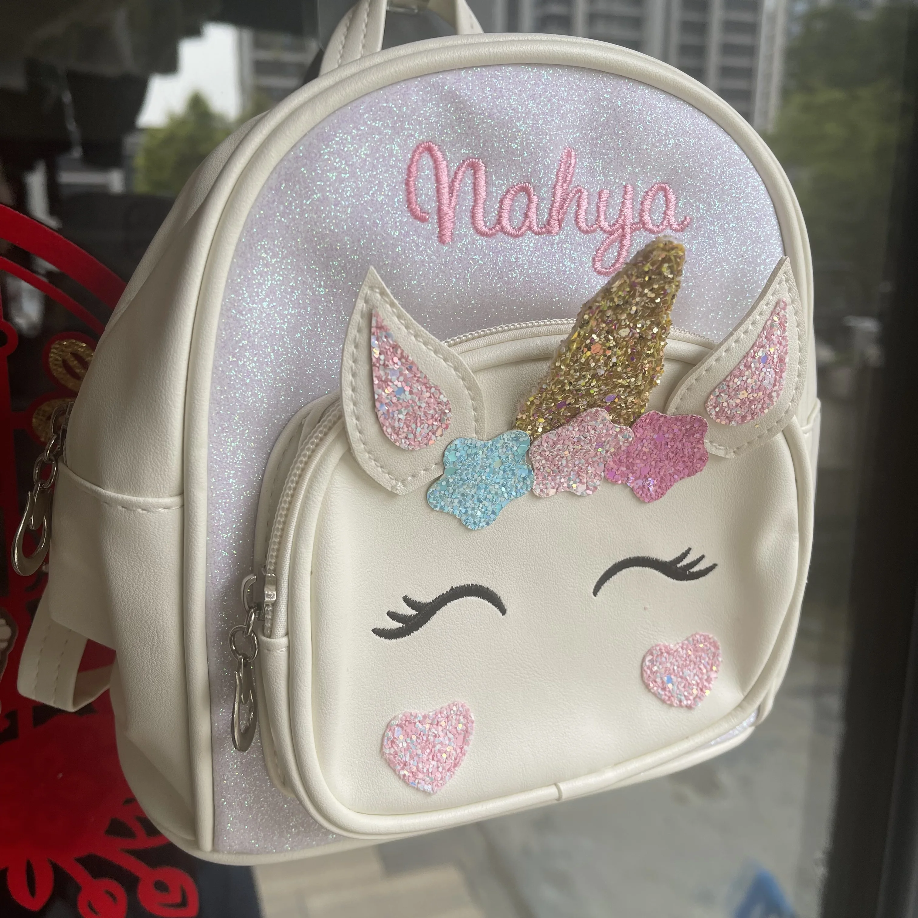 Embroidered Custom Children's Snack Bag, Student Leisure Backpack,Personalized Cartoon Cute Bag, Kindergarten Bag,Christmas Gift