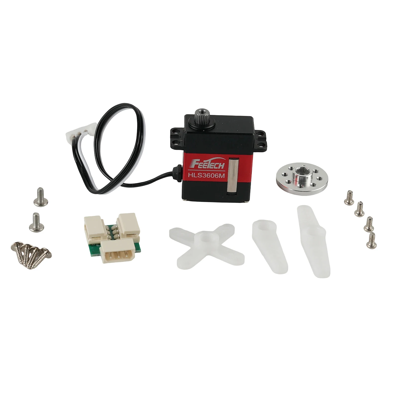 6KG HLS3606M Seriële Bus Servo 360 Graden Magnetische Encoder Hoog Koppel Metal Gear Coreless Motor Voor Robot Arm arm Armatuur DIY Onderdelen