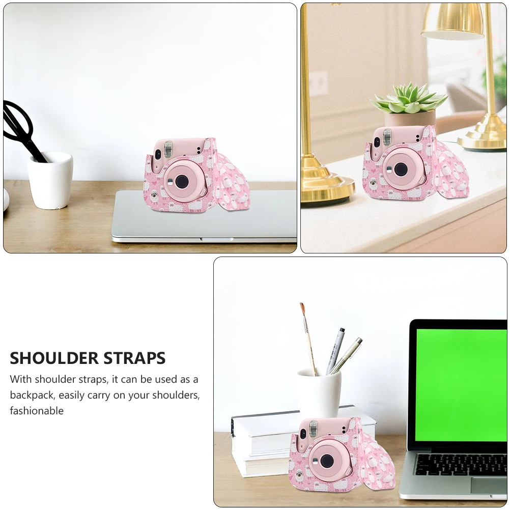 

Camera Case Pu Accessories for Mini 11 Bags with Adjustable Strap Handbag