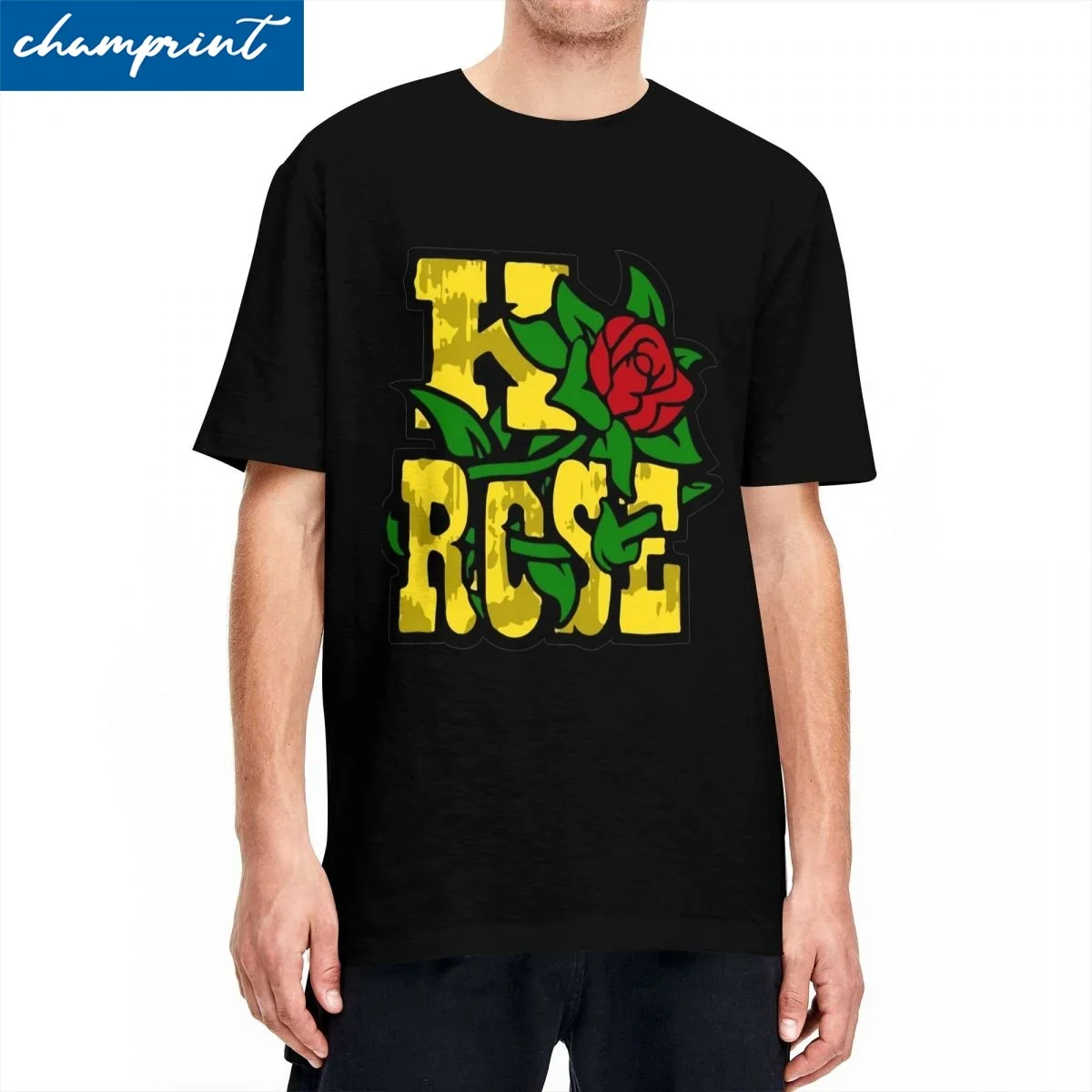 Men Women GTA San Andreas K Rose T Shirt 100% Cotton Clothes Vintage Short Sleeve Round Neck Tee  4XL 5XL T-s