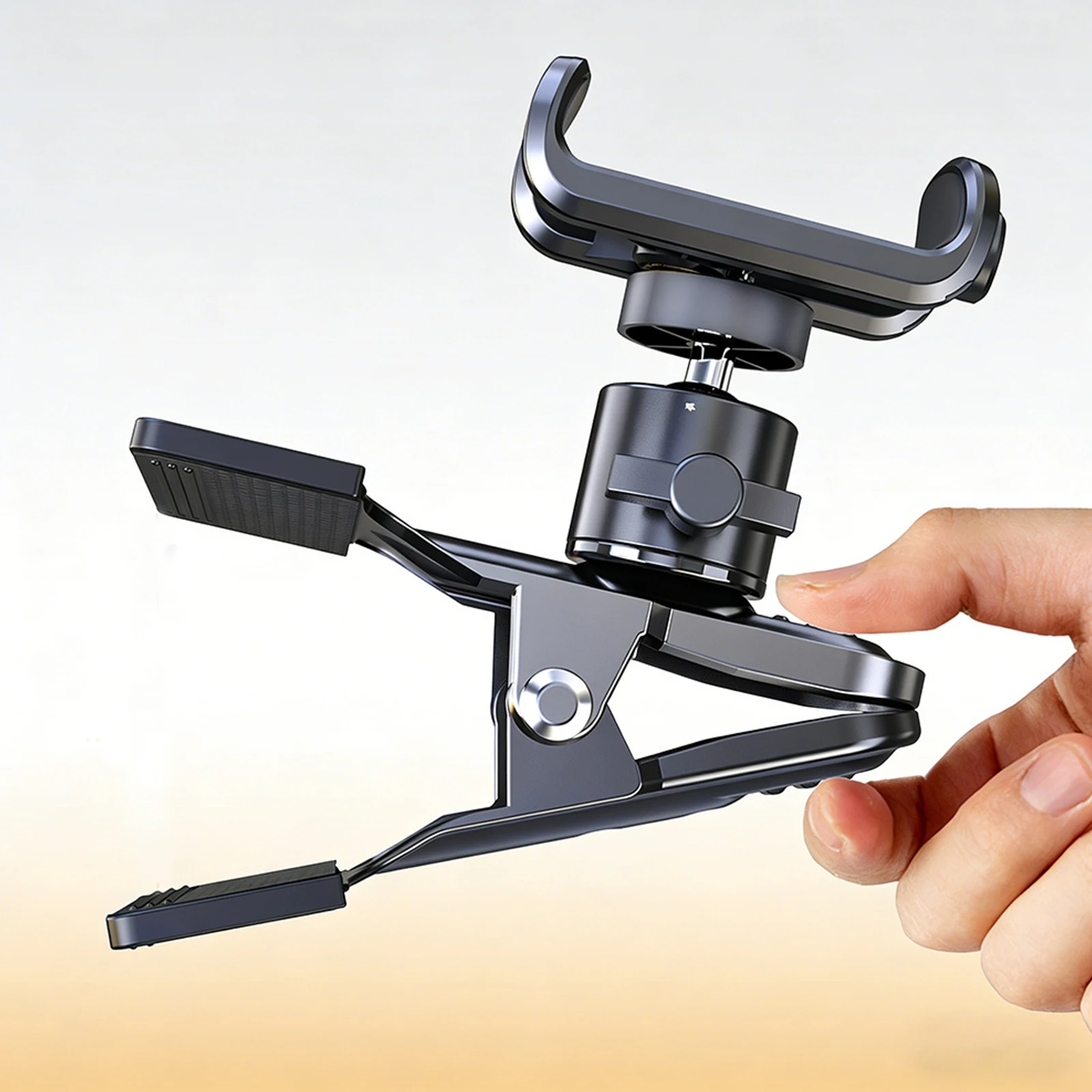 

Guitar Phone Holder 360 Degree Adjustable Fits Guitars/Bass Guitar Mount Clip for Teaching Videos Live Streaming & Recording