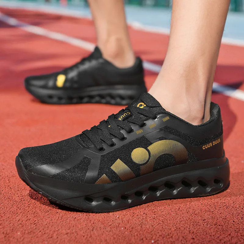 

Men's Sports Shoes Sneakers Shock-absorbing,Running Shoes Male Marathon Racing Shock-absorbing Athletics Training Shoes for Men