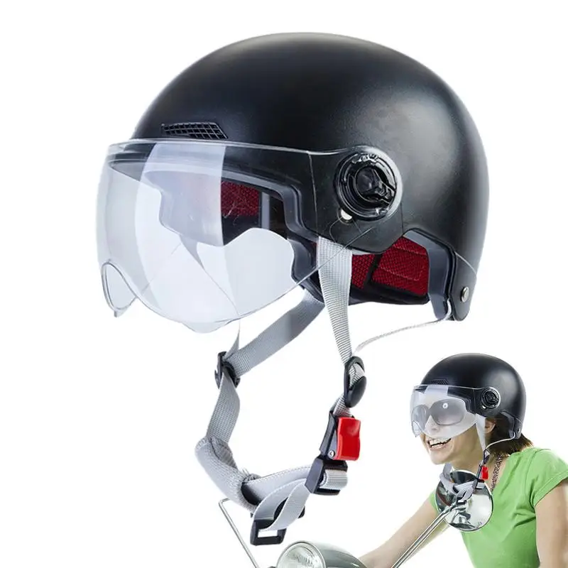 

Bike Helmets For Men Highly-Protective Shock-Absorbing Half-Scooter Helmets Adult Helmets Climbing Skating Protective Gear For