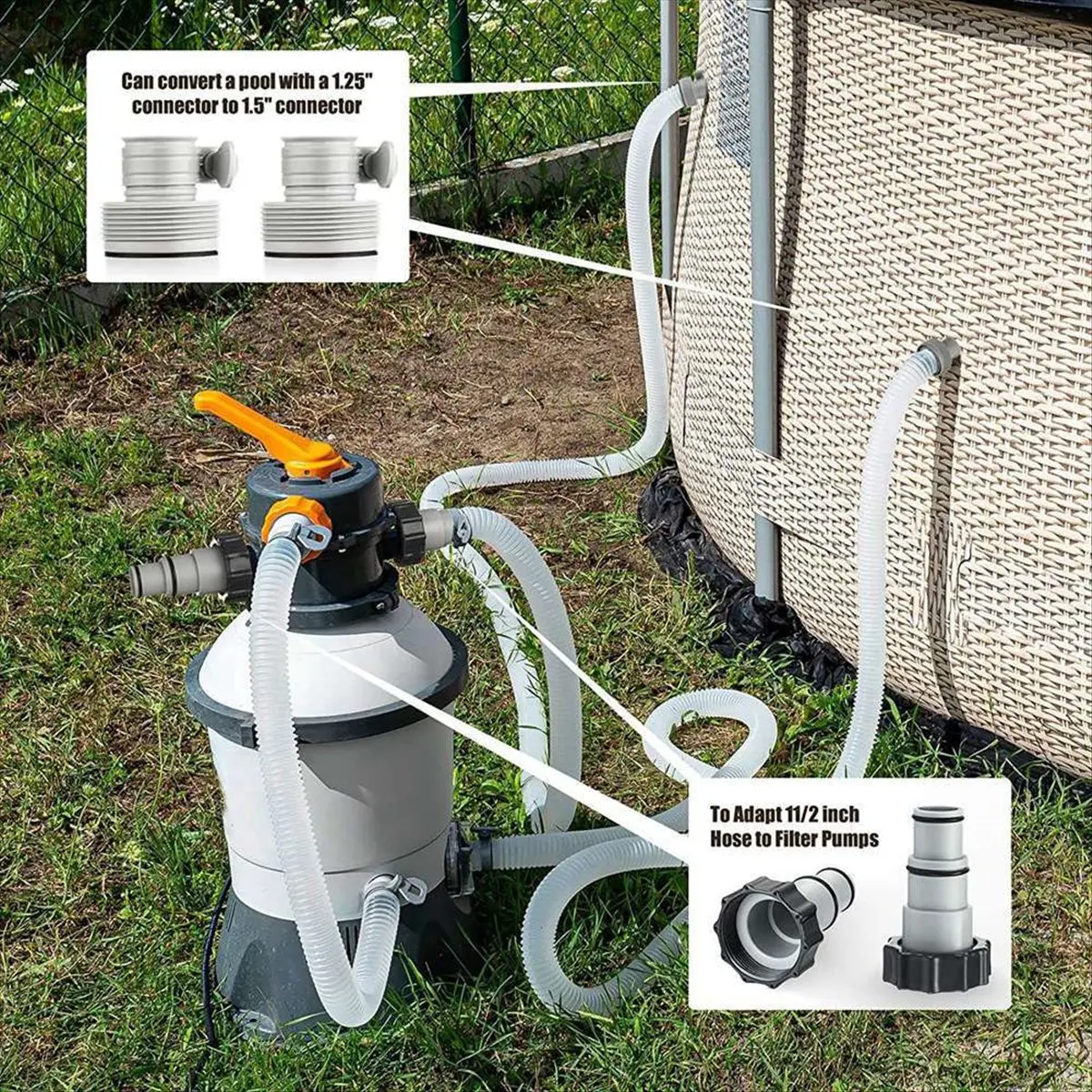 【A30I~】 Pool Hoses Skimmer Pool Hoses for Pool Pump Filter,Pump Hoses Tubes for Above Ground Pool Sand Filter