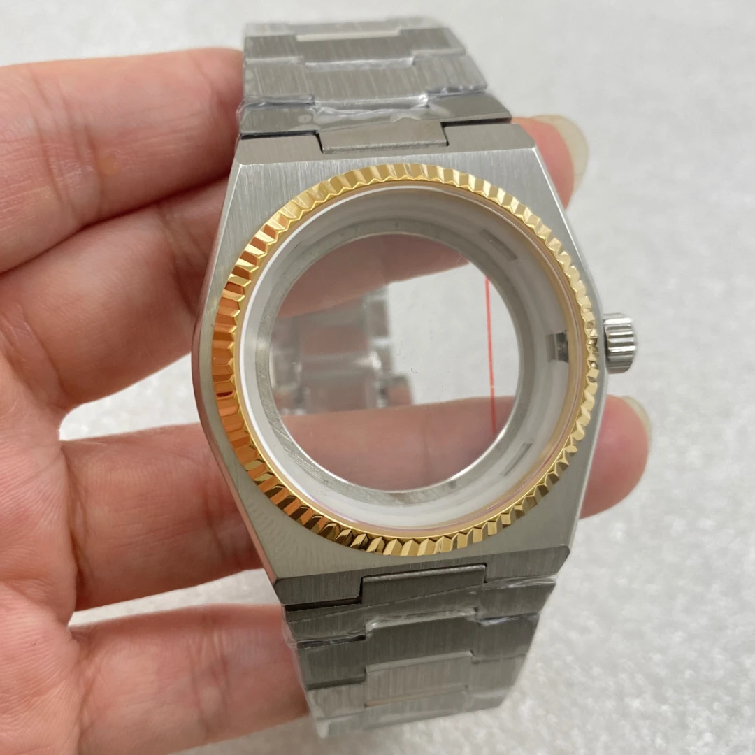PRX Super Player watch case Sapphire glass case suitable for NH35, NH36, NH38 movements transparent back cover watches