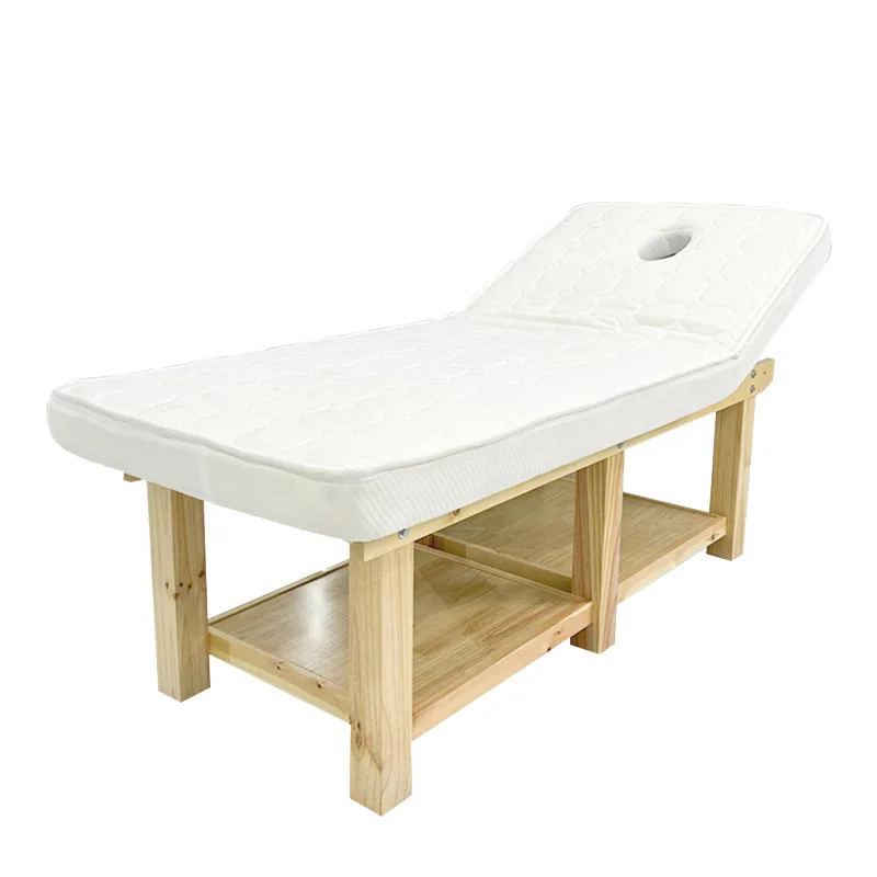 

Solid wood beauty bed beauty salon special high-grade multi-functional moxibustion treatment with holes