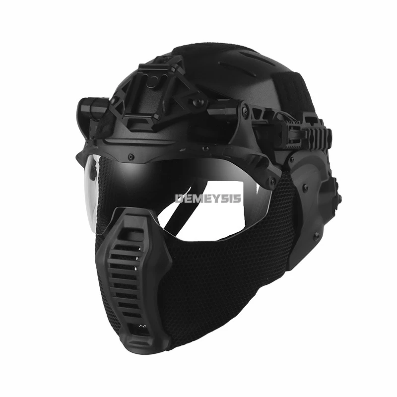 Casco integral Airsoft Wendy con máscara extraíble y gafas tácticas - imagen 5