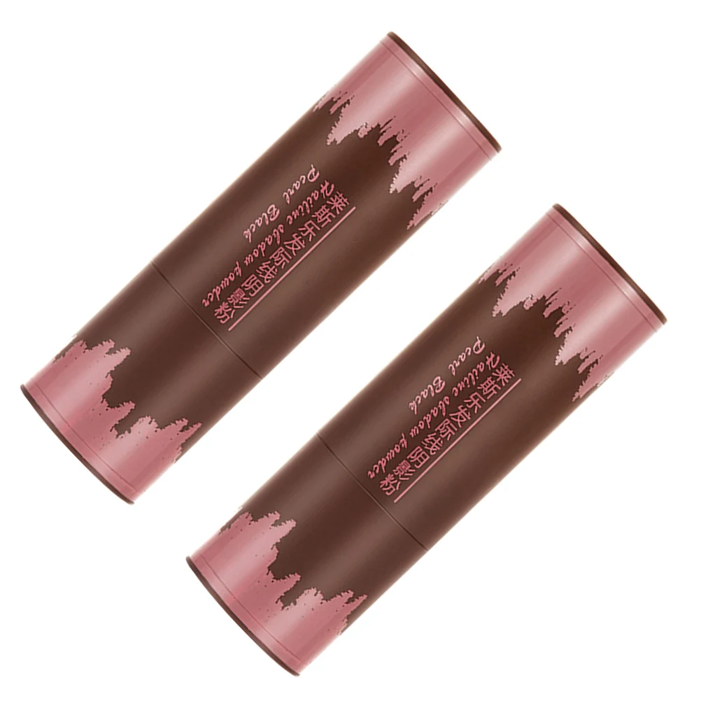 

2pcs Hairline Powder Natural Black Repair Shading Sponge Pen Waterproof Easy to Use for Women Men Home Salon DIY