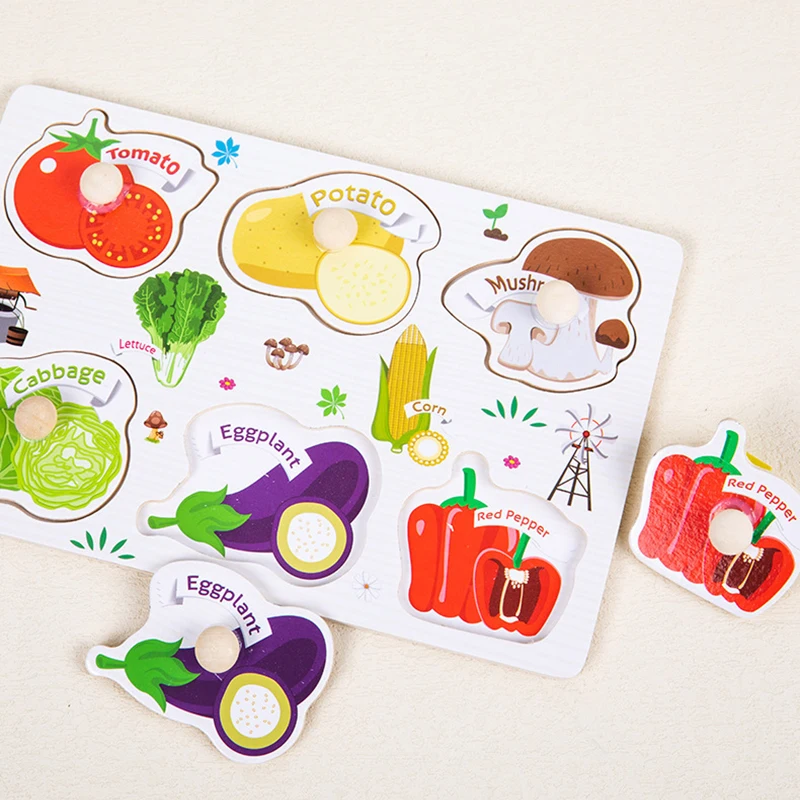 Рисунок 4 - Детские деревянные головоломки Монтессори