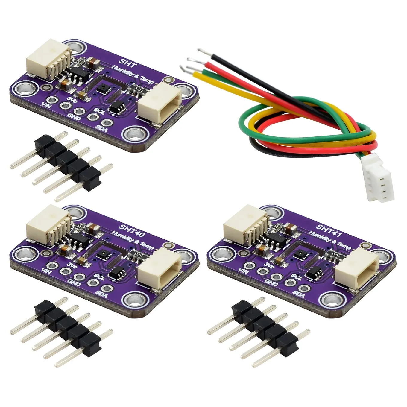 SHT40 SHT41 T/H sensor For QWIIC port Temperature and humidity module