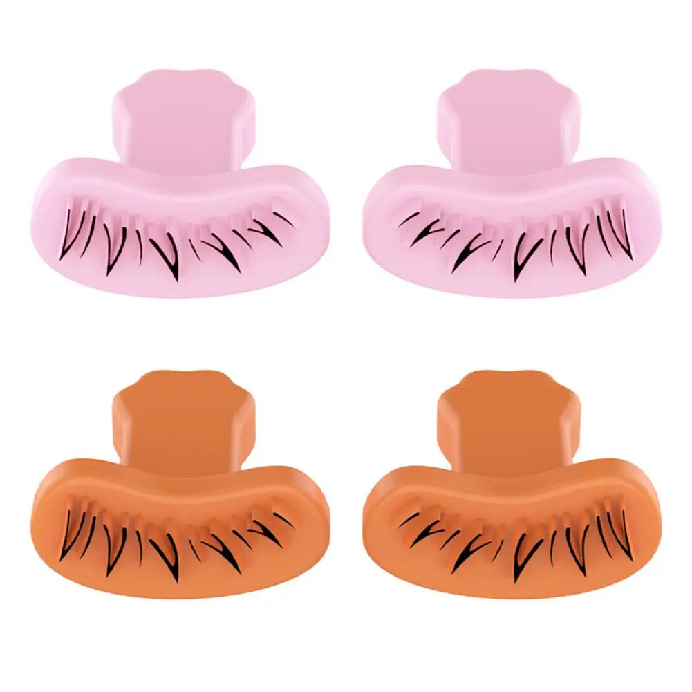 1 Pair False Eyelashes Eye Line Stamp Natural Looking Fake Bottom Lashes Plastic Stamp Eyelashes Prints Stamp for Women Makeup