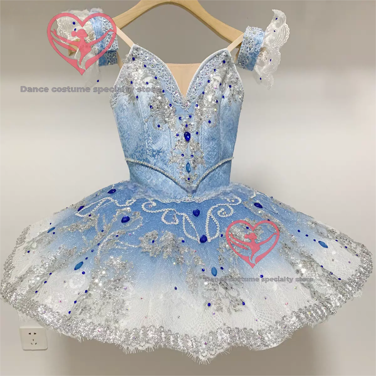 

High-End Custom Adult and Children's Bluebird Variation Professional Ballet Tutu Dress for Competitions – GDC Custom