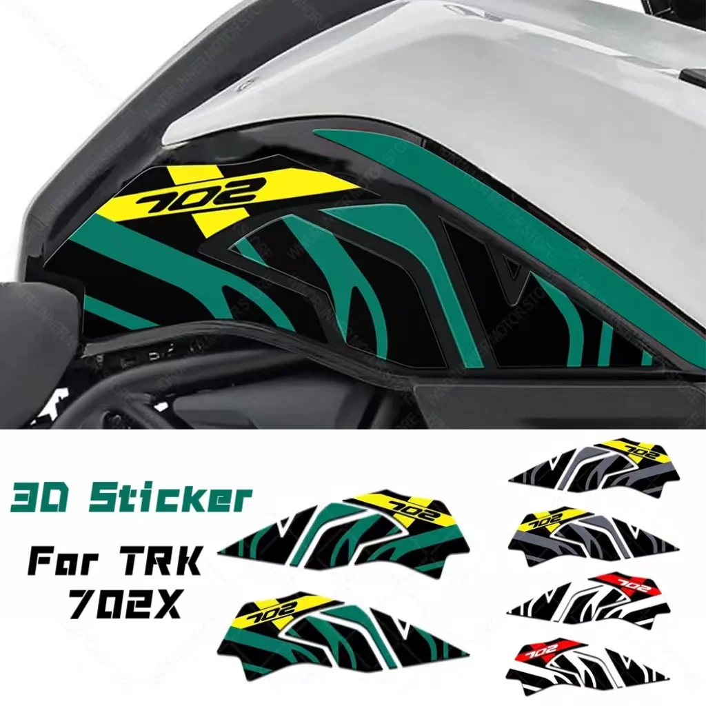 

For TRK 702X TRK702X Motorcycle Accessories Waterproof Protective Tank Pad Sticker 3D Epoxy Resin Protective Sticker