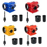 Door Lock Installation Kit Locks Hole Opener Professional for Round and Locksets Mortising Machine Door Lock Holes Saw