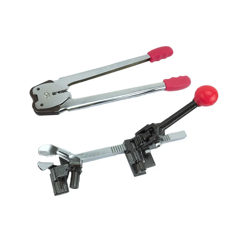 格安手動ストラップマシンセット、PP/PETストラップシーラーとラチェットタイダウン、包装機包装機新品