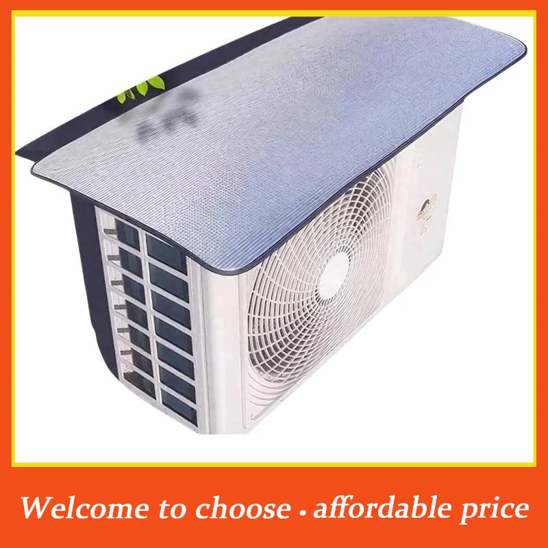 #Snow Proof Outdoor Air Conditioner Cover Energy Saving Rainproof Windproof Heavy Duty for Cold Weather Home Exterior Use