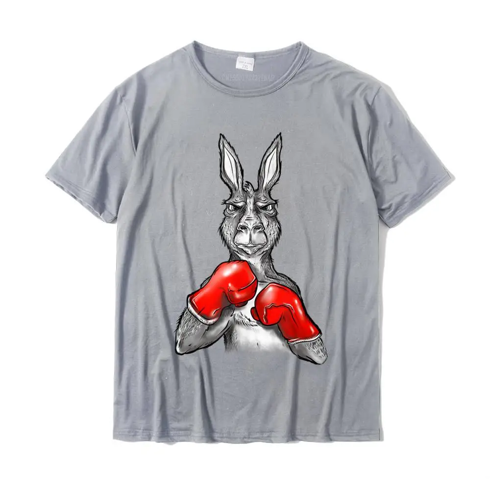 Funny Boxing Roger Humor Sport Kangaroo T-Shirt Camisas Hombre Top T-Shirts Tops & Tees Faddish Cotton Design Gift Men