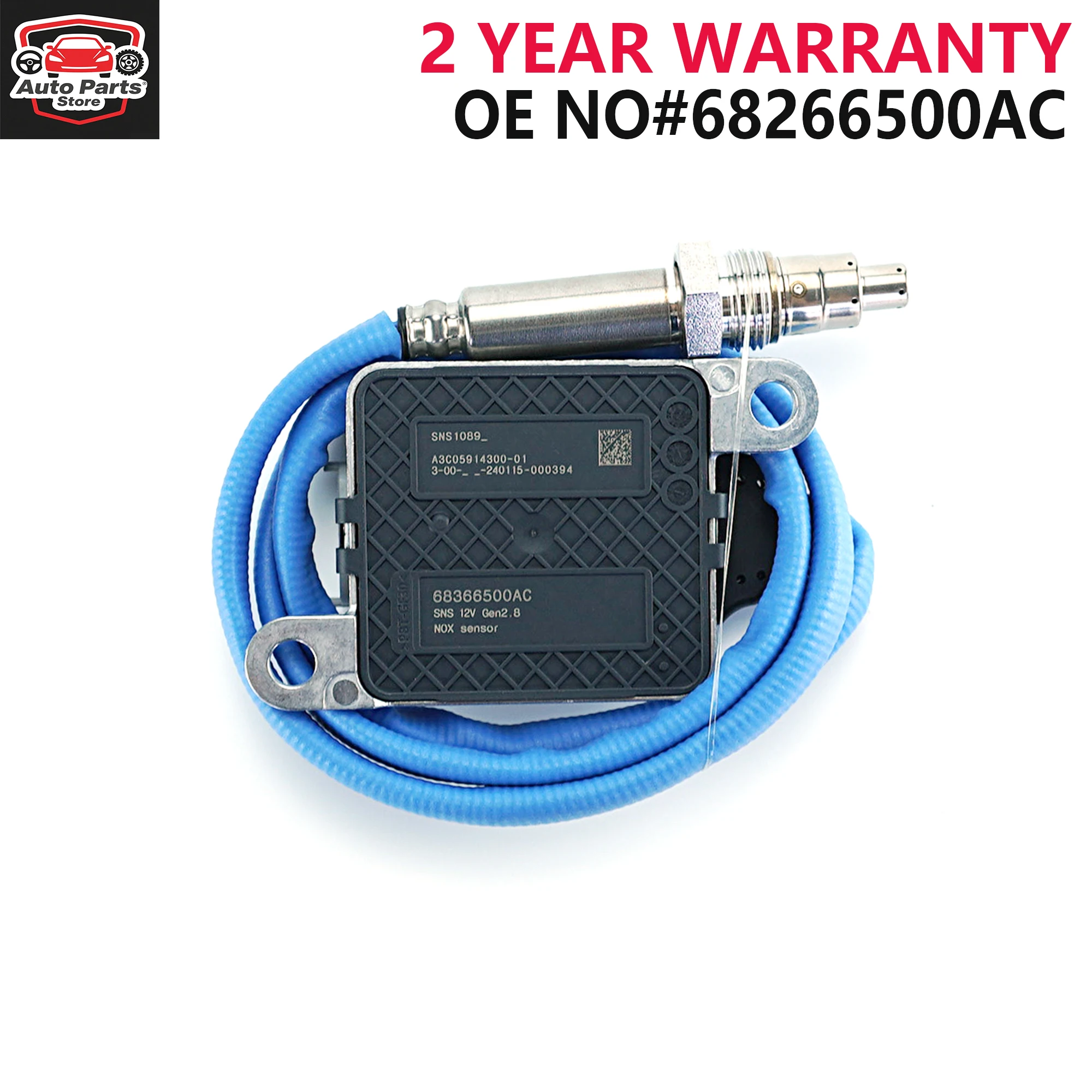

68366500AC NEW Nitrogen Oxide Sensor NOX Sensor For 2019-2020 Ram Mopar